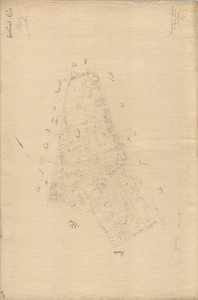 1032 Schattingskaart Zeeland / district Boxtel nr 15, sectie G1, schaal 1:2.500, bijgewerkt tot 1886