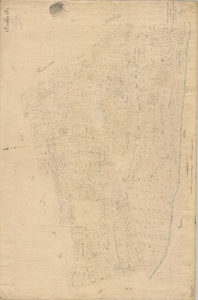 208 Schattingskaart Dinther / district Boxtel nr 6, sectie B1, schaal 1:2.500, bijgewerkt tot 1886