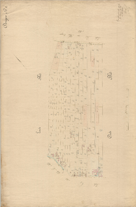 221 Schattingskaart Dongen / district Boxtel nr 6, sectie B2, schaal 1:2.500, bijgewerkt tot 1886