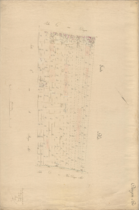 222 Schattingskaart Dongen / district Boxtel nr 6, sectie B3, schaal 1:2.500, bijgewerkt tot 1886
