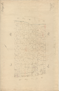 224 Schattingskaart Dongen / district Boxtel nr 6, sectie C 2, schaal 1:2.500, bijgewerkt tot 1886