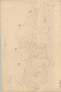 590 Schattingskaart Mill / district Boxtel nr 12, sectie D3, schaal 1:2.500, bijgewerkt tot 1886