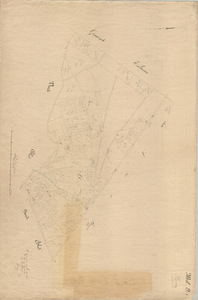 593 Schattingskaart Mill / district Boxtel nr 12, sectie F1, schaal 1:2.500, bijgewerkt tot 1886