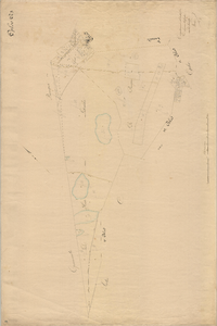 645 Schattingskaart Oploo / district Boxtel nr 21, sectie A3, schaal 1:5.000, bijgewerkt tot 1886