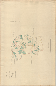 904 Schattingskaart Velp / district 's-Hertogenbosch-Oost nr 27, verzamelplan, schaal 1:10.000, bijgewerkt tot 1886
