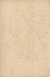 907 Schattingskaart Velp / district 's-Hertogenbosch-Oost nr 27, sectie C1, schaal 1:2.500, bijgewerkt tot 1886