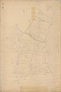 908 Schattingskaart Velp / district 's-Hertogenbosch-Oost nr 27, sectie C2, schaal 1:2.500, bijgewerkt tot 1886