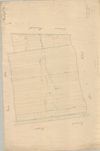 947 Schattingskaart Waalwijk / district 's-Hertogenbosch-West nr 35, sectie A2, schaal 1:2.500, bijgewerkt tot 1886