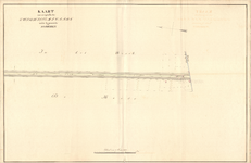 240 Kaart van de Zuid - Willemsvaart in de provincie Noord Braband, 1825 - 1849