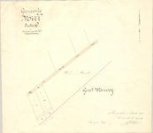 12.3 Kaartje van Het Broek onder Mill, Sectie C, opgemaakt door A. Welling, landmeter, 1903