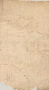 4.58 Sectie B blad 3 nrs. 364A-621 (Kasteel, Mazenburg, Zand, Sambeeks Veld) Boxmeer, opgemaakt door A.C. Minaux, 1829