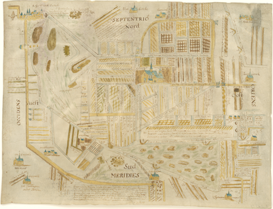 1 Kopie van een kaart van de kloostergoederen van de Kartuizers bij Geertruidenberg gelegen in het gebied ...