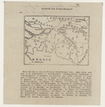 1167 Blinde kaart van Noord-Brabant. Middenboven de titel, onder de kaart legende (1-50)., 1841-1844 ?