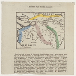 1294 Blinde kaart van Noord-Brabant. Middenboven de titel, onder de kaart legende (1-50)., 1841-1844 ?