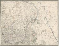 1680 Blad 3, 4, 7 en 8 van een kaart van de negen zuidelijke departementen van het Koningrijk der Nedrelanden in 16 ...