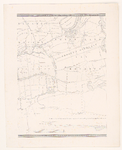 1728 Derde blad van een vierbladige kaart van het gebied tussen 's-Hertogenbosch en Geertruidenberg. Middenrechts ...