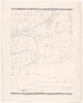 1729 Derde blad van een vierbladige kaart van het gebied tussen 's-Hertogenbosch en Geertruidenberg. Middenrechts ...