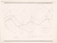 1734 Tweede blad van een driebladige kaart van het gebied even ten noorden van de lijn Dodewaard-Amersfoort-IJsselmeer, ...