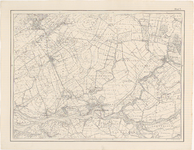 1781 Vijfde blad van een kaart in 9 bladen van de provincie Zuid-Holland. Met gradenverdeling. Linksboven ...
