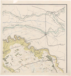 1791 Derde blad van een kaart van Noord-Brabant in zes bladen. Linksmiddenboven Rhenen, rechtsboven Rheden, rechtsonder ...