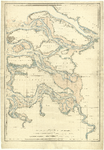 1813 Kaart van Zeeland, situatie ca. 1672