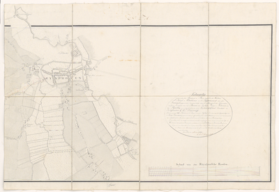 2262 No. 2 H. Achtste blad van een kaart in acht bladen van het gebied tussen 's-Hertogenbosch en Eindhoven, met (in ...