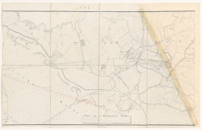 2268 No. 2 C. Derde blad van een kaart in acht bladen van het gebied tussen 's-Hertogenbosch en Eindhoven, met (in ...