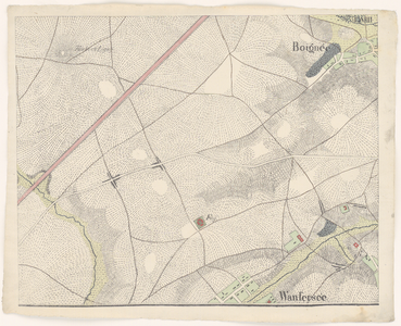 450 Achtste blad van een kaart in 9 bladen van een deel van de provincie Namen gelegen in de omgeving van Fleurus en ...