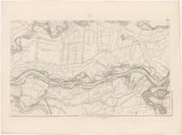 462 Derde blad van een kaart in 14 bladen van de Rijn, Lek, Waal, Maas, Merwede en de aangrenzende gebieden. Linksboven ...