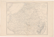 522 Kaart van het gebied tussen Haarlem, Oldenzaal, Straatsburg en Parijs, opgemaakt ten behoeve van de Franse ...
