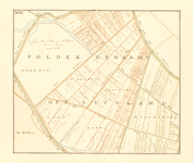 568 Vierde blad van een kopie in 9 bladen (incl. bladwijzer) van een kaart van de polders van Lillo, Stabroek, ...