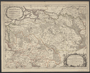 5827 Kaart van Staats en Spaans - Brabant, met het kwartier van 's-Hertogenbosch, het markiezaat Bergen op Zoom, en de ...