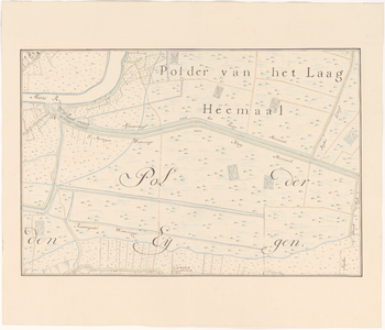 669 Zevende blad van een kopie (in 16 bladen) van een kaart van het gebied rondom 's-Hertogenbosch, gelegen tussen ...