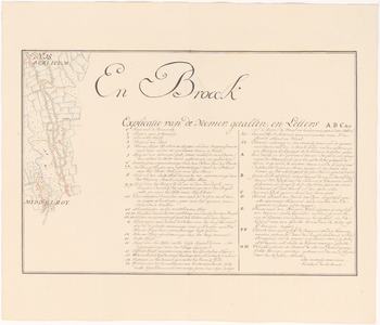 677 Vijftiende blad van een kopie (in 16 bladen) van een kaart van het gebied rondom 's-Hertogenbosch, gelegen tussen ...