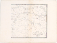 687 Tweede blad van een tweebladige kaart van het stroomgebied van Rijn, Waal en Maas tussen Arnhem en Wijk bij ...