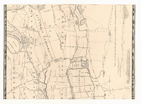 697 Derde blad van een vierbladige kaart van het gebied tussen 's-Hertogenbosch en Geertruidenberg. Middenrechts ...