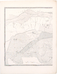 721 Eerste blad van een tweebladige kaart van het stroomgebied van Maas en Waal tussen Nijmegen en Druten, ...