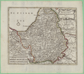 812 Kaart van het gedeelte van Gelderland ten noorden van Arnhem(uit de nieuwe Geografische en Historische Atlas), 1742