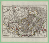 823 Nieuwe Kaart van Schieland(uit de nieuwe Geografische en Historische Atlas), 1742