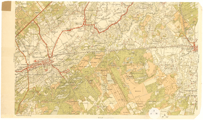 3F31 Topografische kaart Oisterwijk e.o., no. 627, 1939