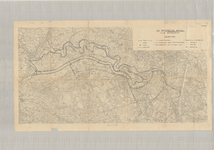 108 Kaart van het gebied van de Beersche Maas met daarop ingetekend het plan Bongaerts , 1921
