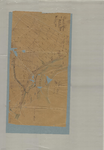 346 Calque van een gedeelte van een kadastrale kaart sectie A blad 3 bij De Luttervelden van de gemeente Lithoijen, met ...